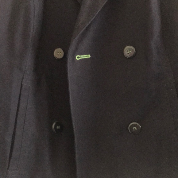 Liz Claiborne 100% Cotton Navy Blue Jacket - Picture 6 of 11